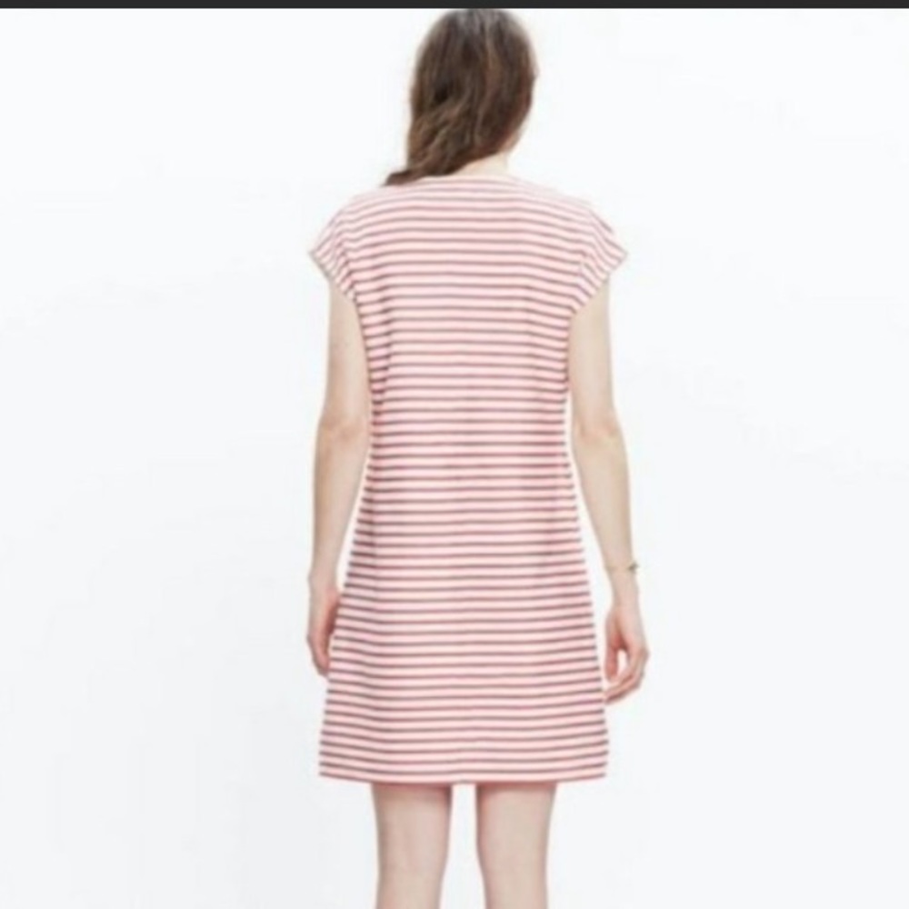 Madewell Striped Vacances Dress Red and White Sz XXS - Picture 5 of 16